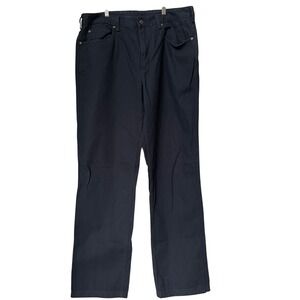 Duluth Trading Co rugged black utility workwear‎ jeans 38x36 outdoor durable